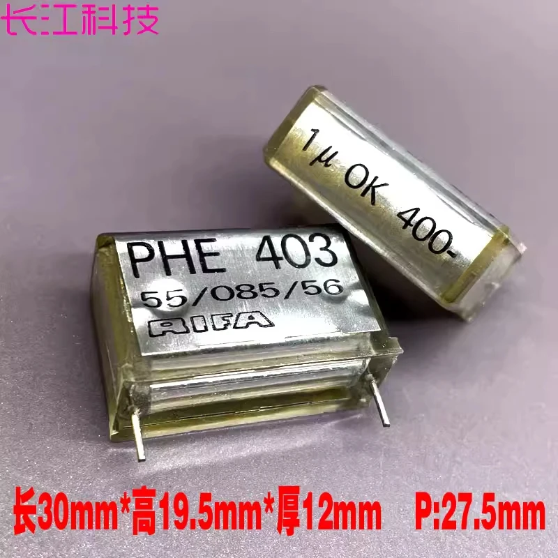 

Высокочастотный пленочный конденсатор безопасности EVOX RIFA PHE403 MKP 105 1мкФ 400В 450В