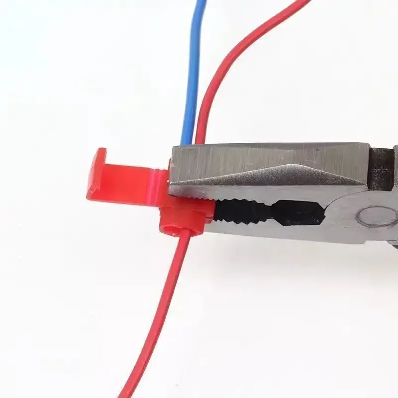 T-Tap Connector Quick Electrical Cable Connector Snap Splice Lock Waterproof Crimp Wire Terminal blue yellow red