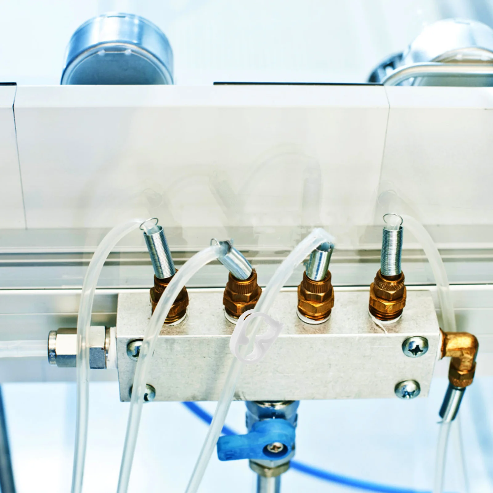 5 قطعة وحدة تحكم في التدفق خرطوم لينة قابل للتعديل أنبوب المشبك لمختبر التحكم في المياه المدمجة اغلاق كليب استبدال ملحق حوض السمك