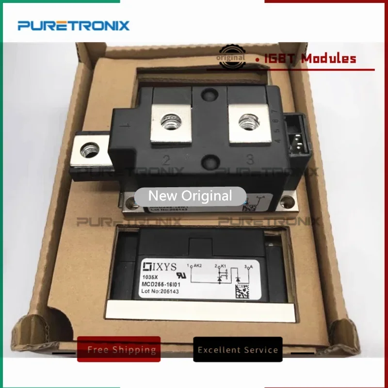 MDD255-16N1 -14N1 12N1 18N1 20N1 وحدة الثايرستور الأصلية الجديدة
