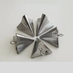 Triangle Lead Pendant Water Drop Lead Thallium Sea Fishing Positioning Lead Pendant Fishing Accessories