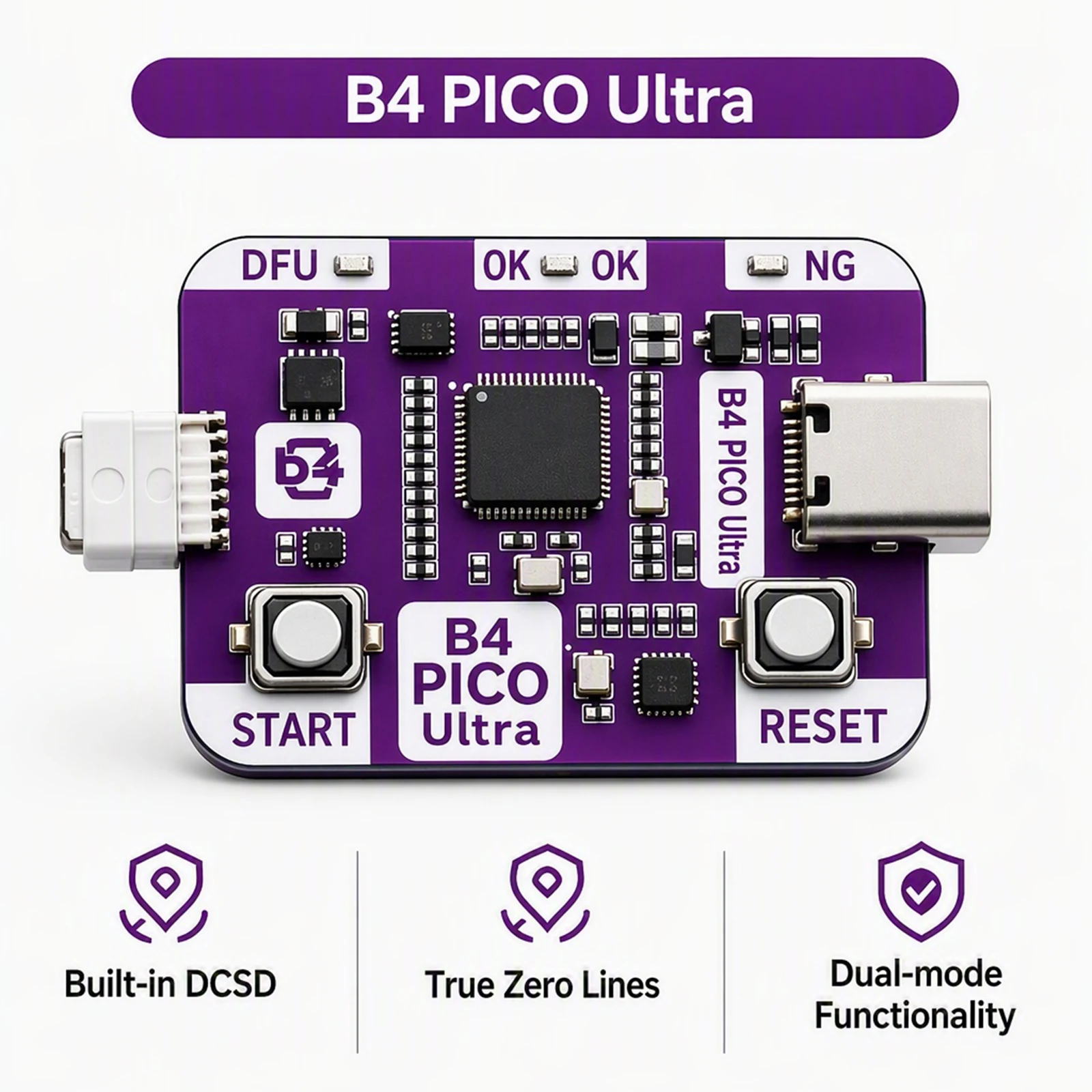 DFU Mode Entry Tool B4 Pico Ultra One-Click Auto Pwn Recovery Restart for IPhone XR XS Max 11 Pro Max