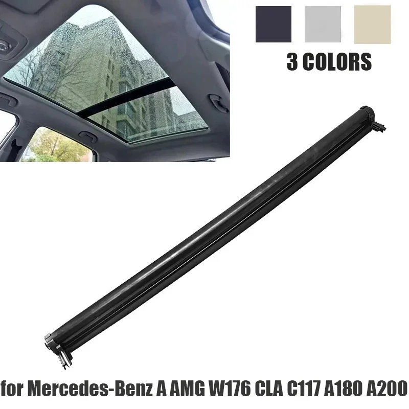 

Car Sunroof Curtain Cover Panoramic Sun Roof Visor Sunshade Curtain for Mercedes-Benz A AMG W176 CLA C117 A180 A200