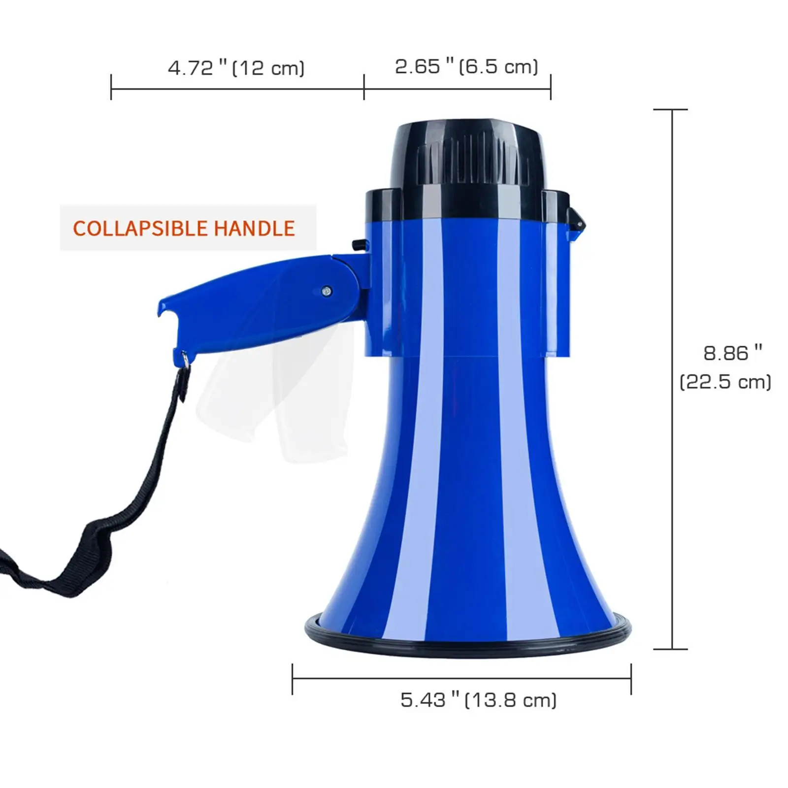 Megaphone Gifts Outdoor Portable Amplifier for Baseball Outdoors Football