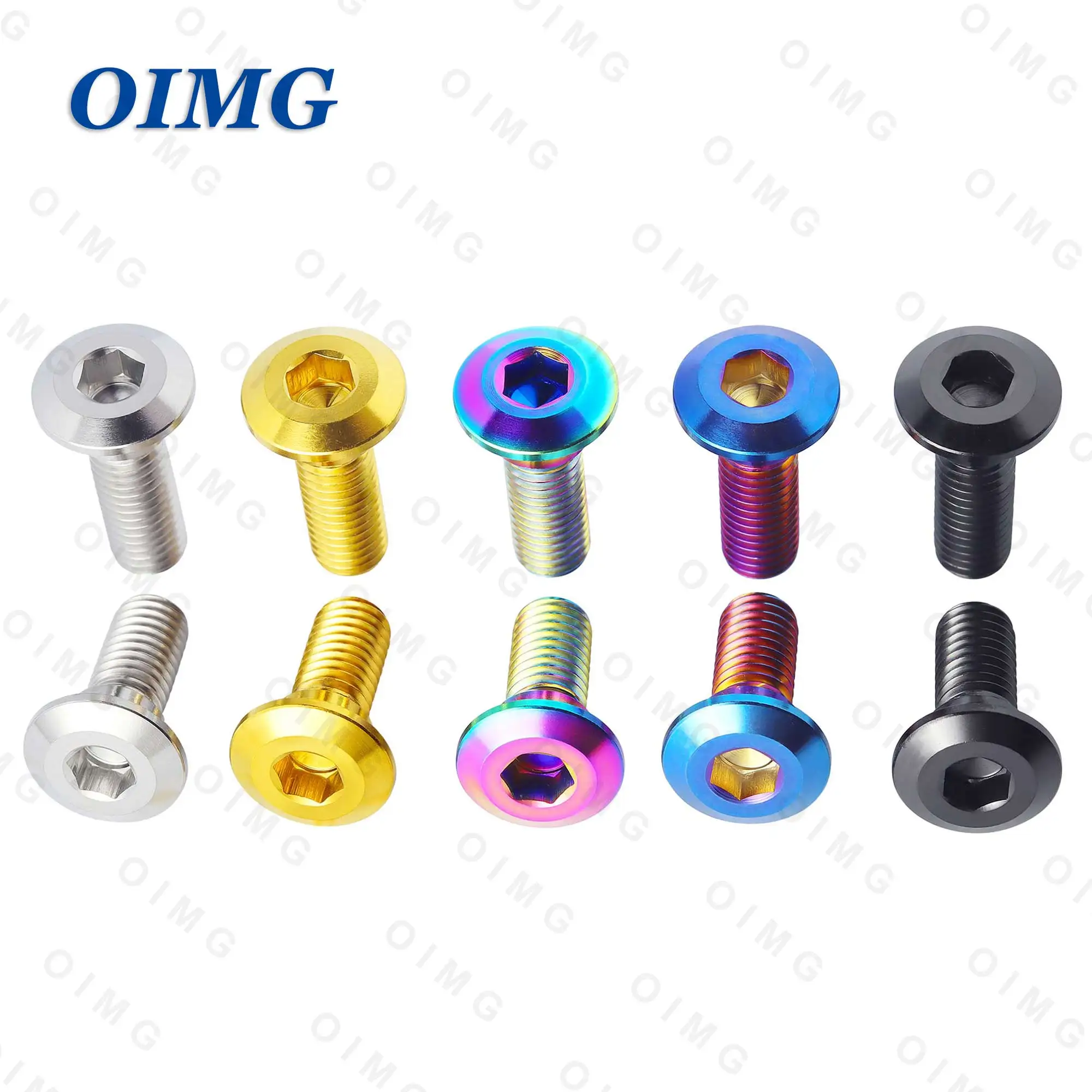 Motorcycle Caliper Disc Brake Rotor Screw M8x20 25 30mm Titanium Bolts for YAMAHA Suzuki Rear Brake Disc Rotor Bolt