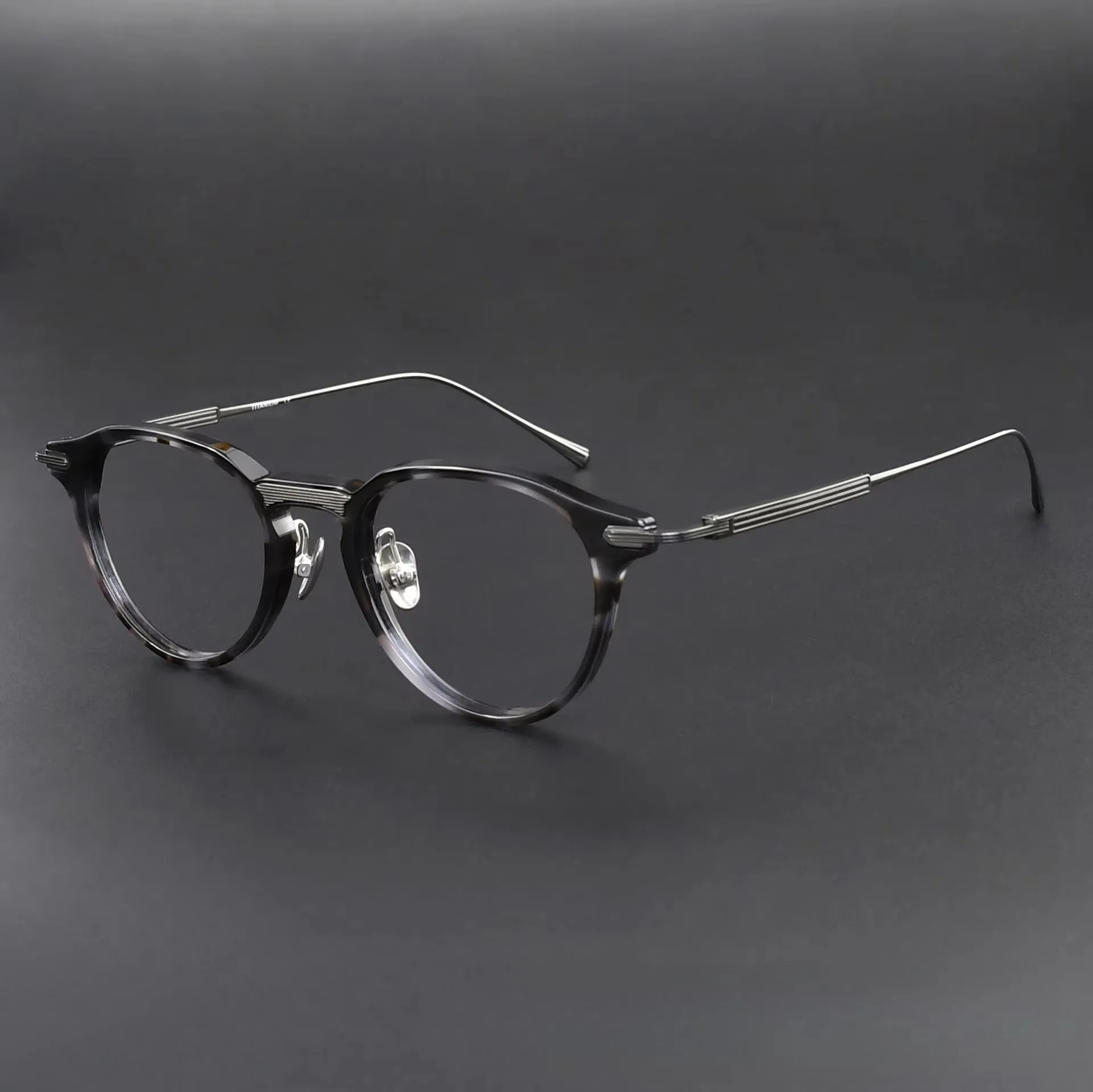 2026 Ацетат Титан Модные Удобные Оправы Для Очков Ретро Круглые Роскошные Оправы Для Очков Для Мужчин И Женщин