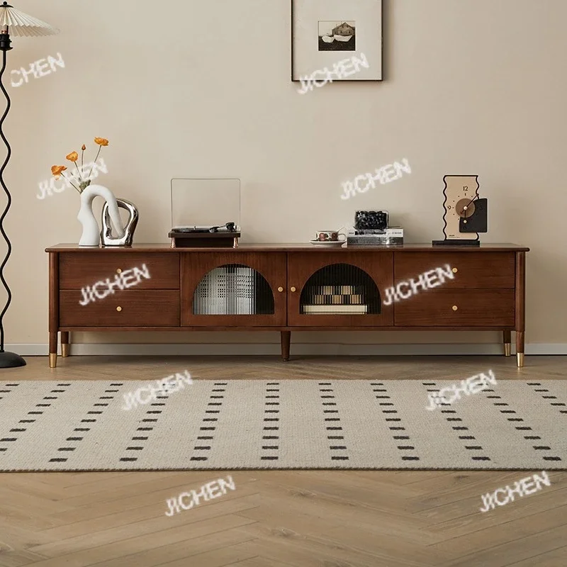 HSVintage Premium TV-Ständer Moderne ästhetische Schubladen Aufbewahrung TV-Ständer Luxus Glamour Mueble De Sala Modernos Wohnmöbel