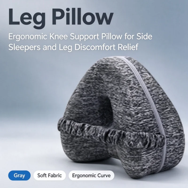 Stocking Stuffers Christmas Gift Memory Cotton Hollow Leg Pillow Pregnancy Side Sleeper Orthopedic Pillow Relieve Back Hip Pain