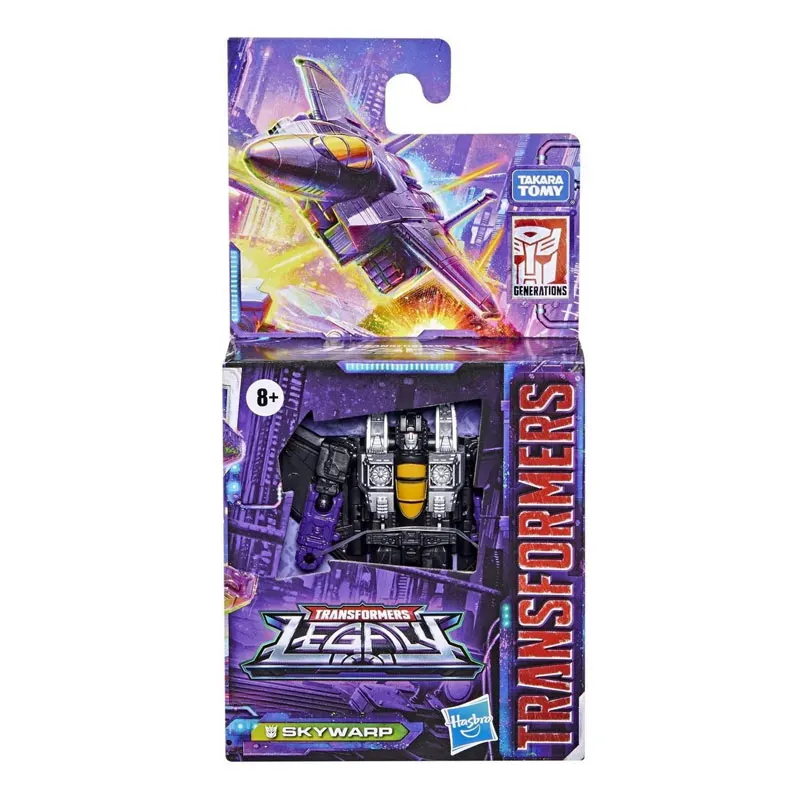 TAKARA TOMY Transformers Skywarp Generations Legacy Series Core Class Decepticons Genuine Autobots Robot Kids Toys Box-packed