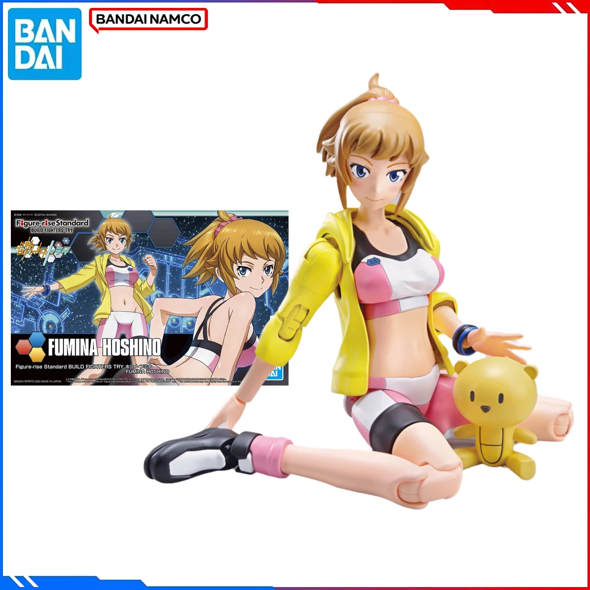 

Подлинная Bandai, оригинальная фигурка Gundam, наборы моделей, стандартные фигурки аниме, Fumina Hoshino, экшн-модель, игрушки, подарок