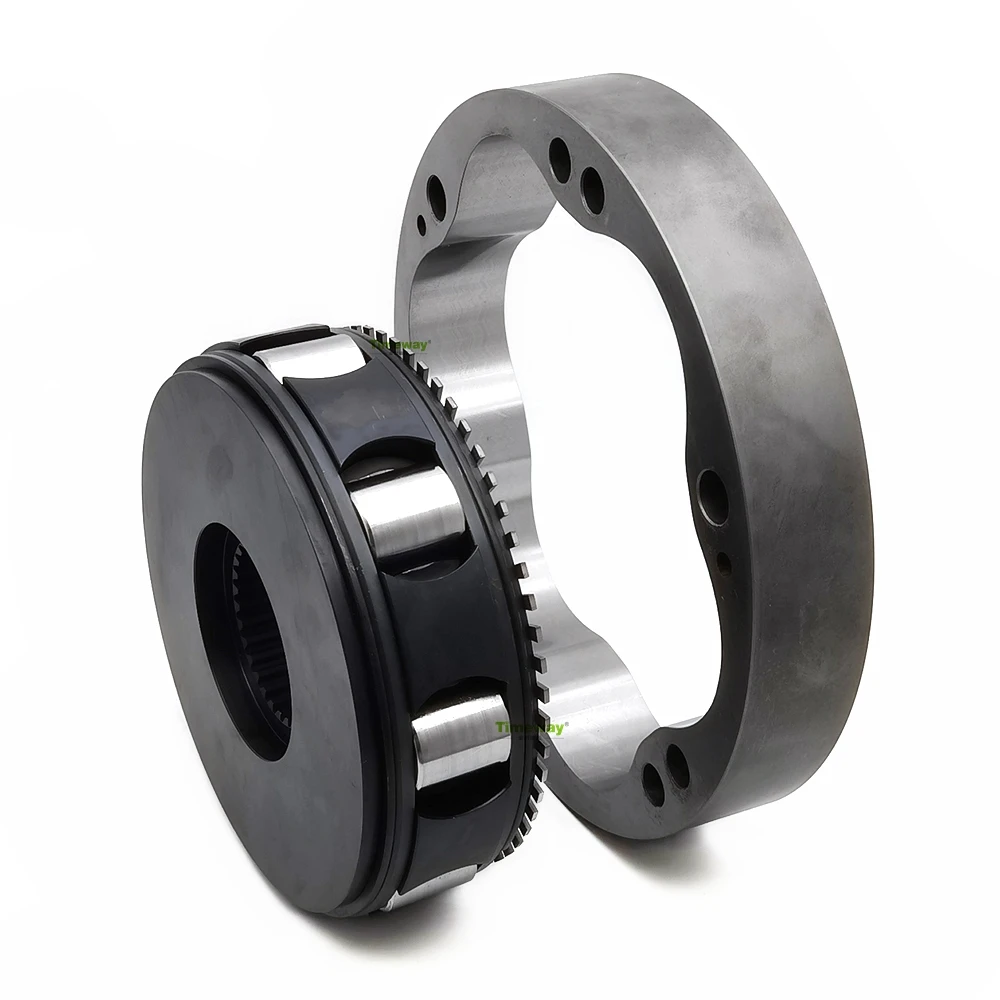 

Гидравлические компоненты: Ротор и статор MCR10 с тестовой пластиной для проверки скорости для ремонта двухскоростного гидромотора POCLAIN