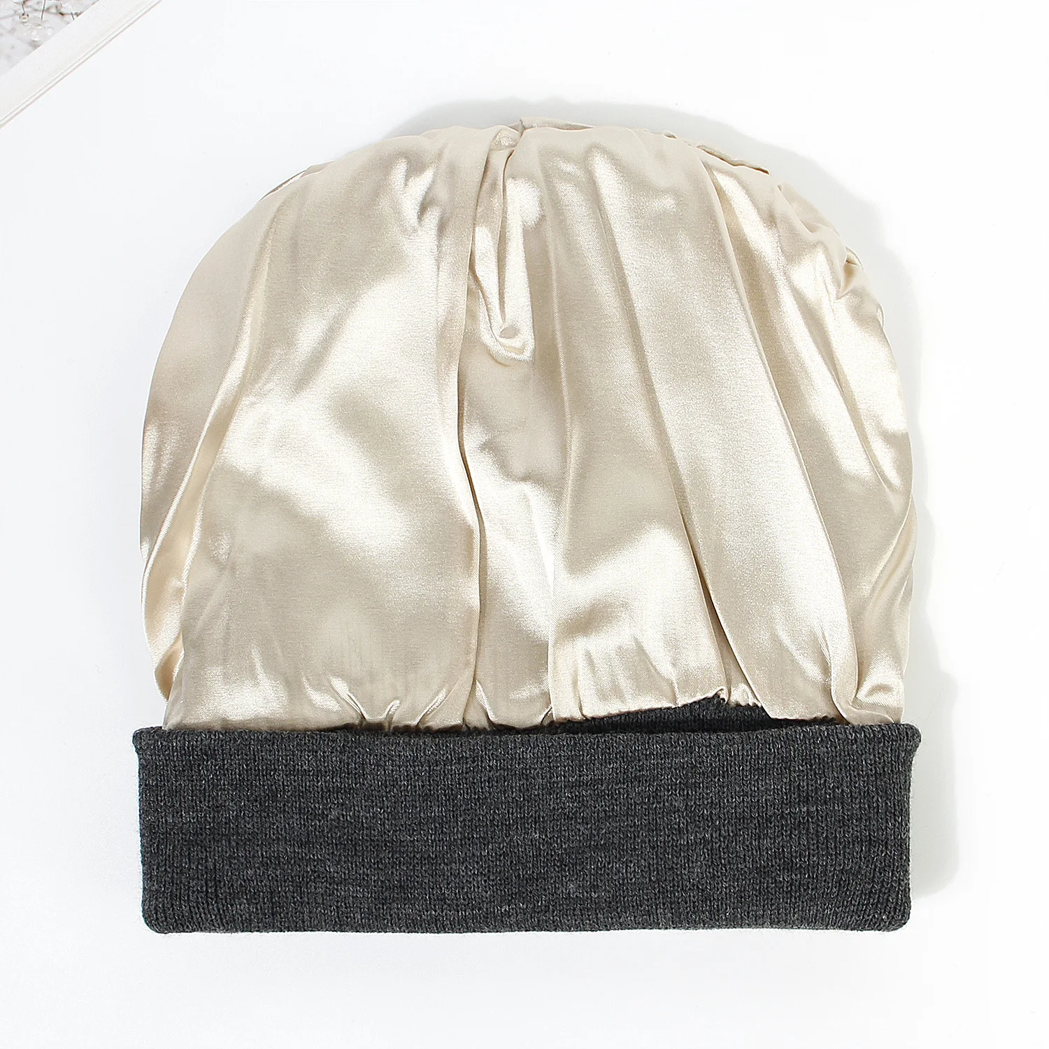 Winter Hat for Women Silk Satin Lined Beanies Chunky Caps Men Warm Fashion Women Bonnet Skullies Caps Male Female Balaclava Hats