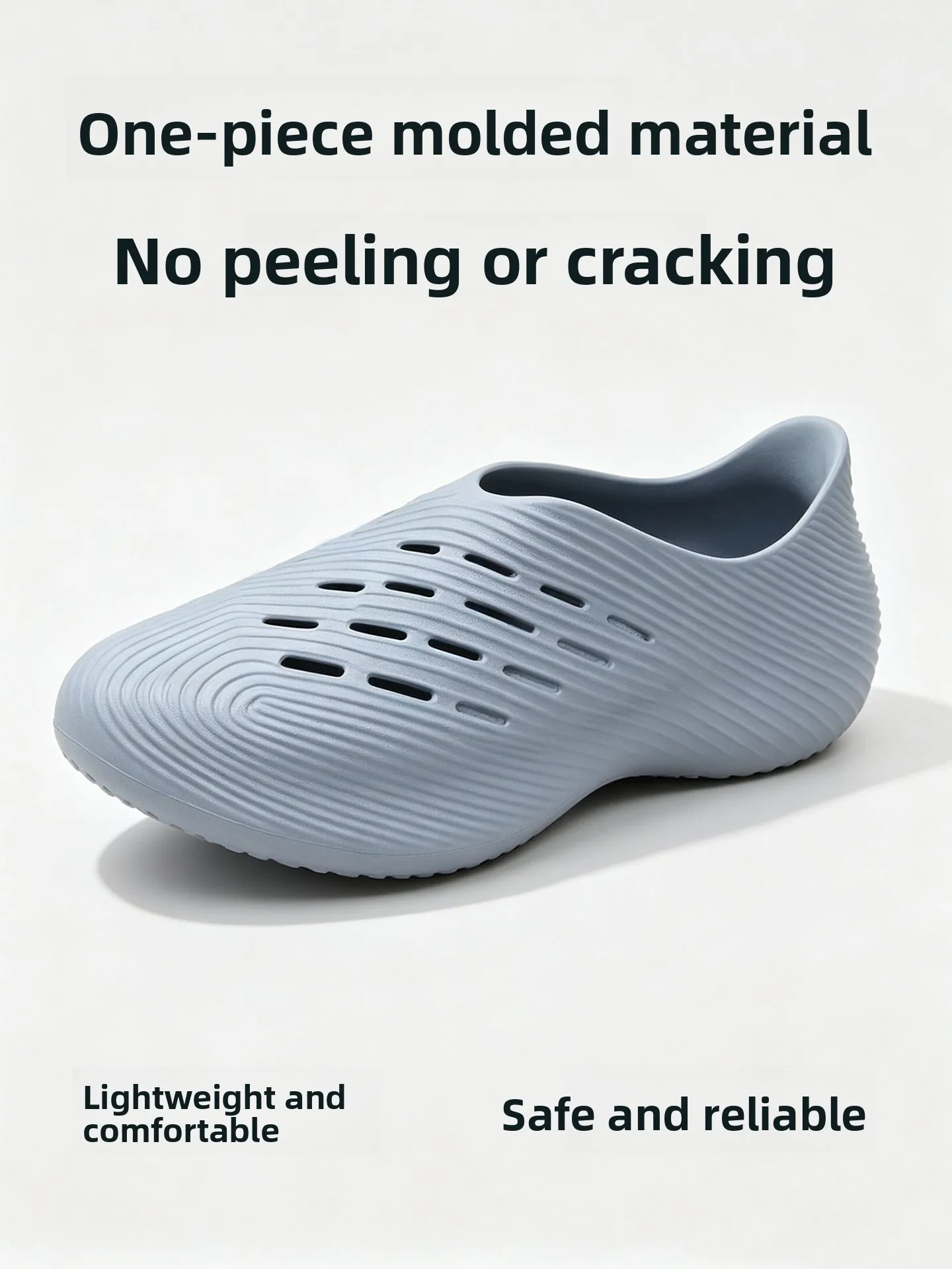 Men's Summer Sporty Slip-On Breathable Fashionable Durable EVA Thong Shoes Anti-Slip Casual Footwear for Teenagers