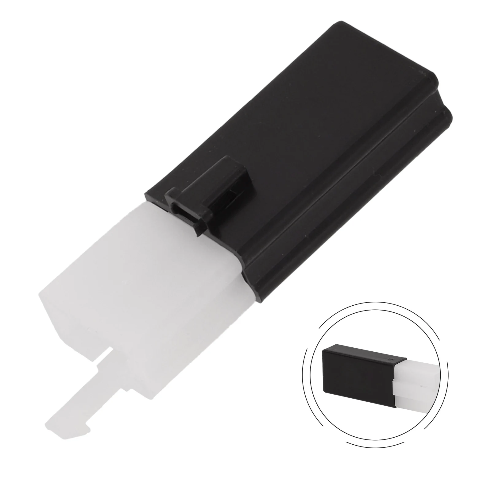 For Electric Vehicles Motorcycle for Electric Flasher for Electric Vehicle Flasher For Vehicle Lighting Black ABS Material