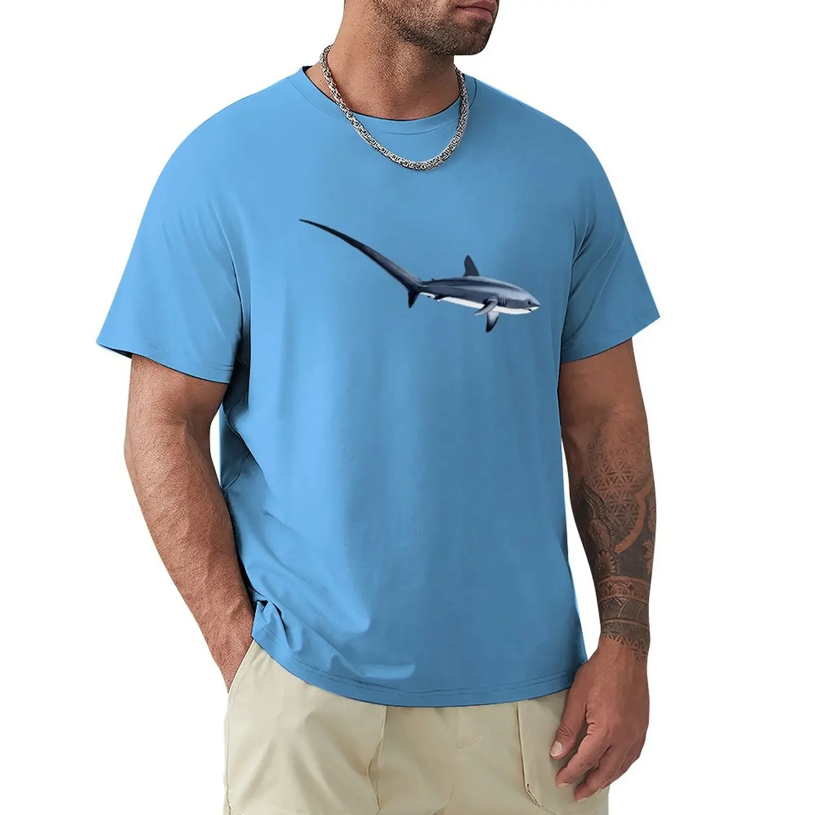 

THRESHER SHARK T-shirt cute clothes vintage clothes animal prinfor boys sweat shirts, men