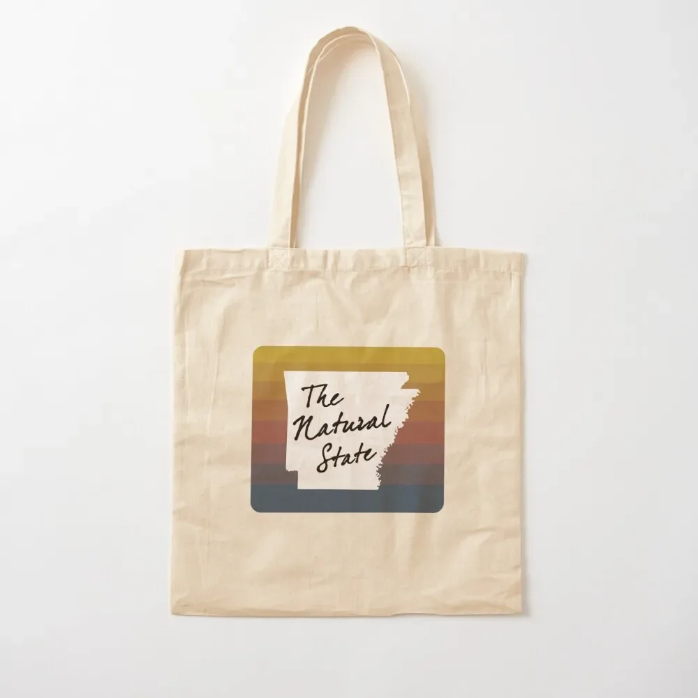 

The Natural State sunset outline Tote Bag Women's shopper tote bags aesthetic Tote Bag