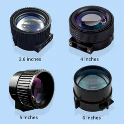 2.6-6 inch LCD Projector Lenses Professional Projection Magnifier Lens Short Focus Wide-angle High Definition No Distortion