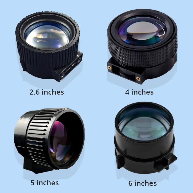 2.6-6 inch LCD Projector Lenses Professional Projection Magnifier Lens Short Focus Wide-angle High Definition No Distortion