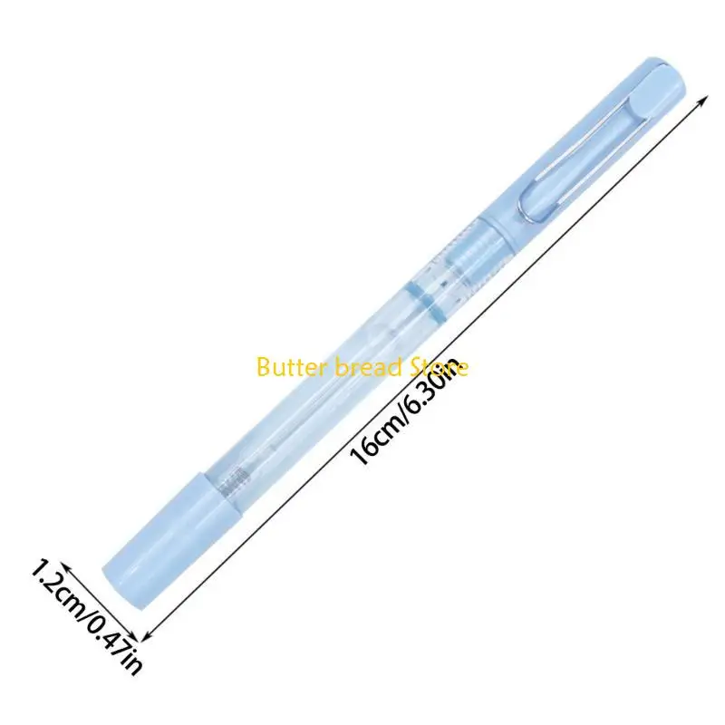 W89C 6 pièces vaporisateurs stylo neutre stylo cadeau stylo à encre Gel 0.5mm bouteille rechargeable pompe pulvérisateur stylo