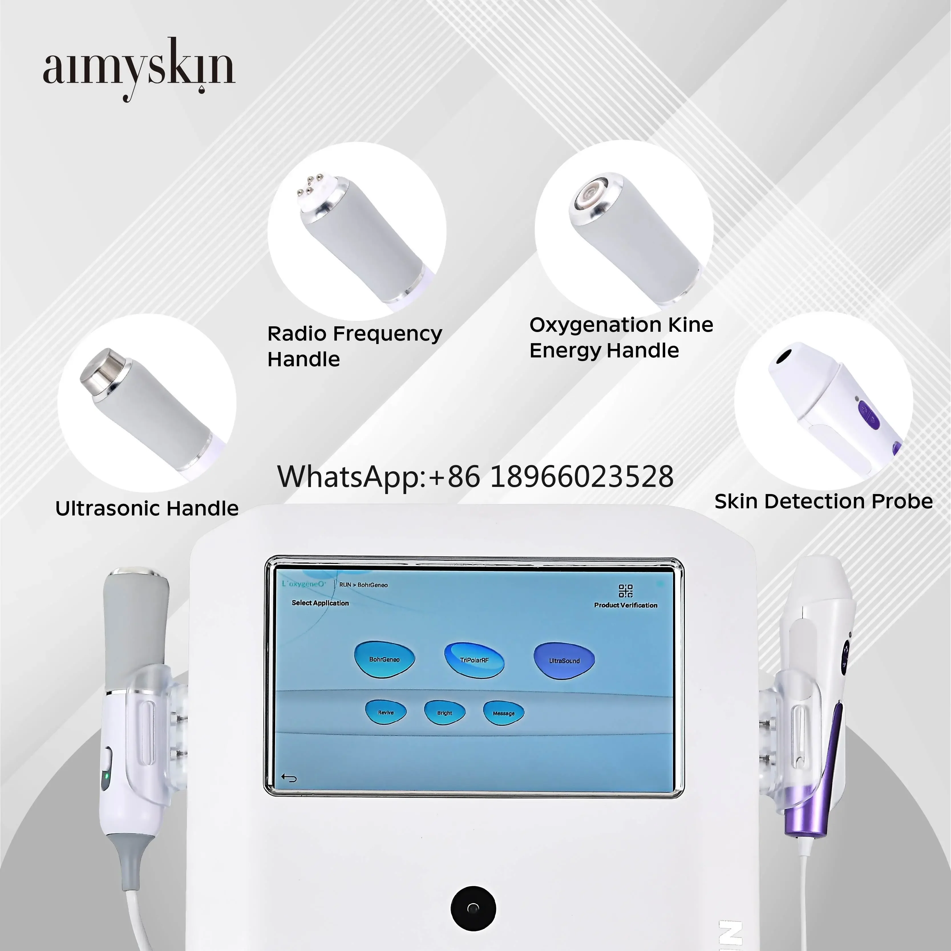 Analyzer AM-183   Tester AI Intelligent Digital Changeyoung Wood Lamp Scanner Facial Analyze Machine  Analyzer