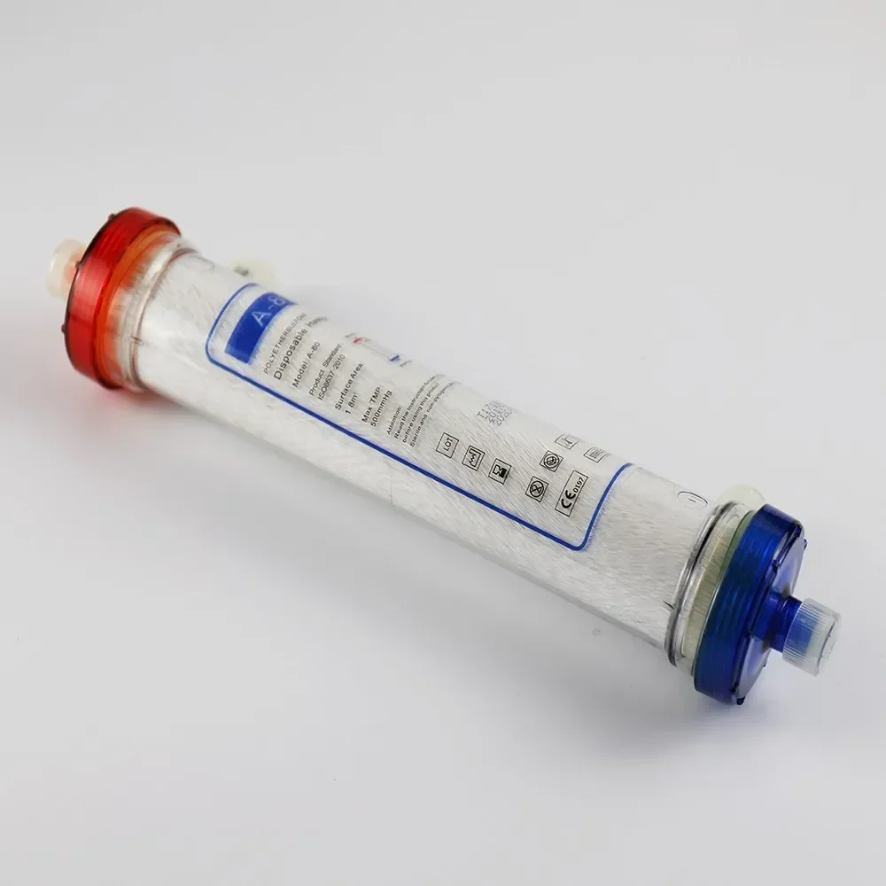 Dialyzer Hemodialysis System Tube Filters High Efficiency Filtration 1.4/1.6/1.8/2.0