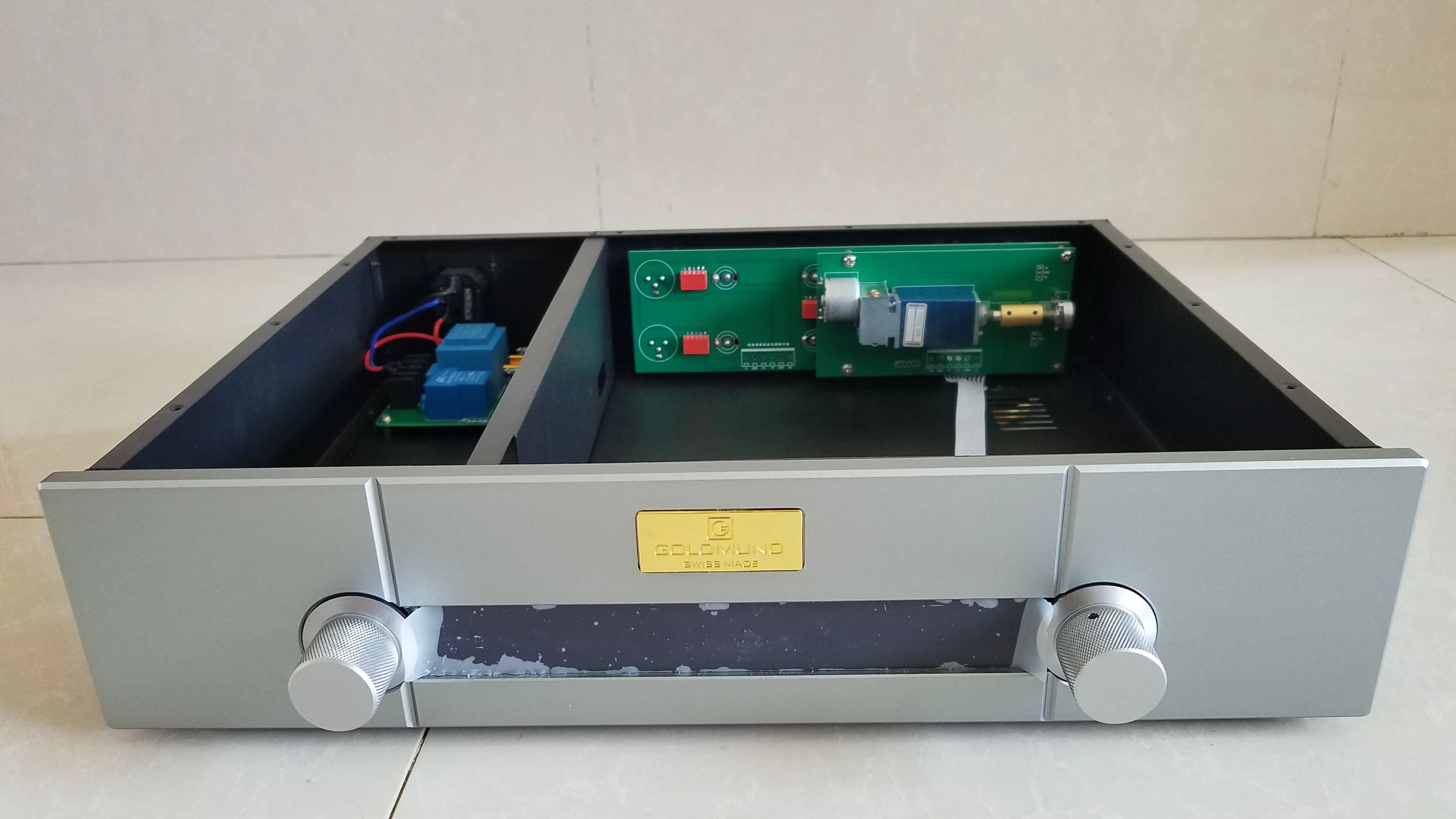 Latest Arrival Goldmund Chassis ALPS27 Electric Motor Potentiometer Balance Chassis ALPS27