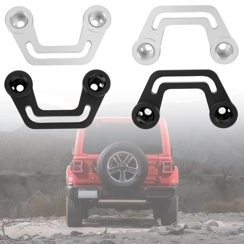 1 Pair Light Mounting Brackets For 2018-2022 Jeep Wrangler JLJLU 2020 2021 2022 Gladiator JT A-Pillar Windshield Light Mount