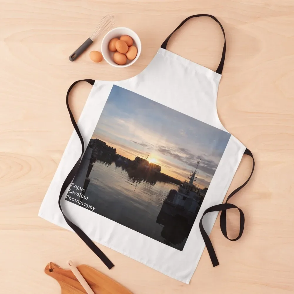 

Sunset over Whitstable Apron For Kitchen Women For Men Useful Things For Kitchen Womens Dresses Apron