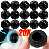 Car Door Anti-Collision Silicone Pads Sound Insulation Gasket Pad Door Edge Sticker Auto Soundproof Shockproof Sealing Rubber