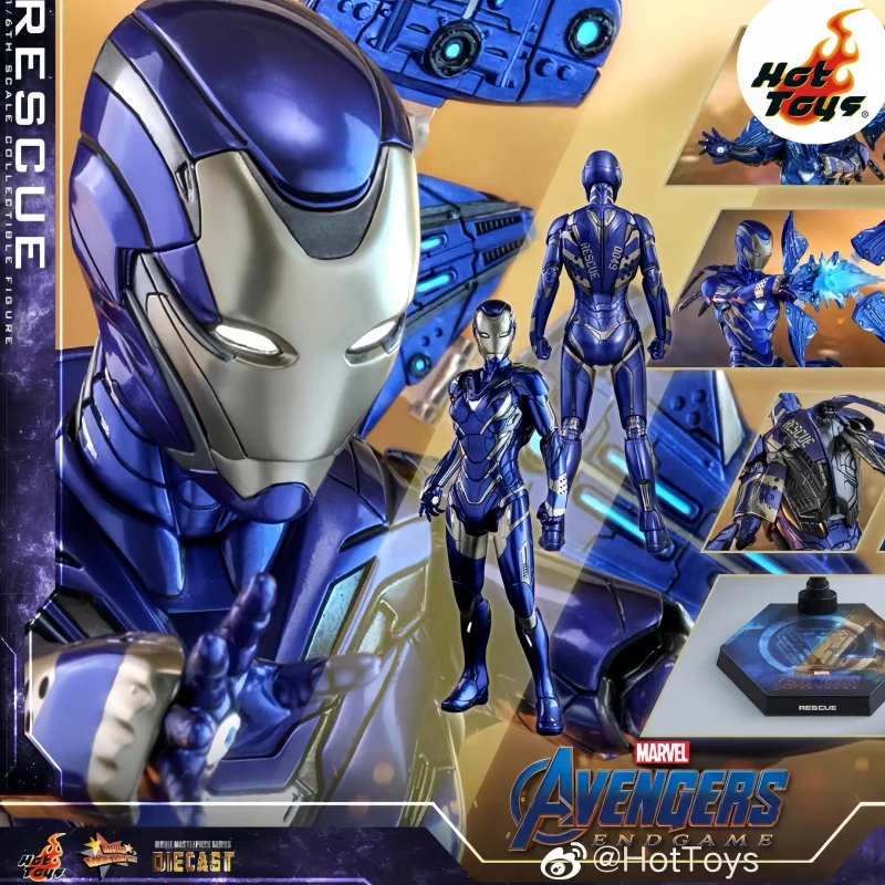 

Original Hot Toys HT MMS538D32 Avengers End Game Little Chili MK49 1/6 Scale Action Figures Collectible Model Toys Customized