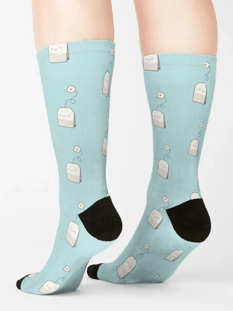 Tea time Socks kawaii cotton Toe sports Boy Child Socks Women's