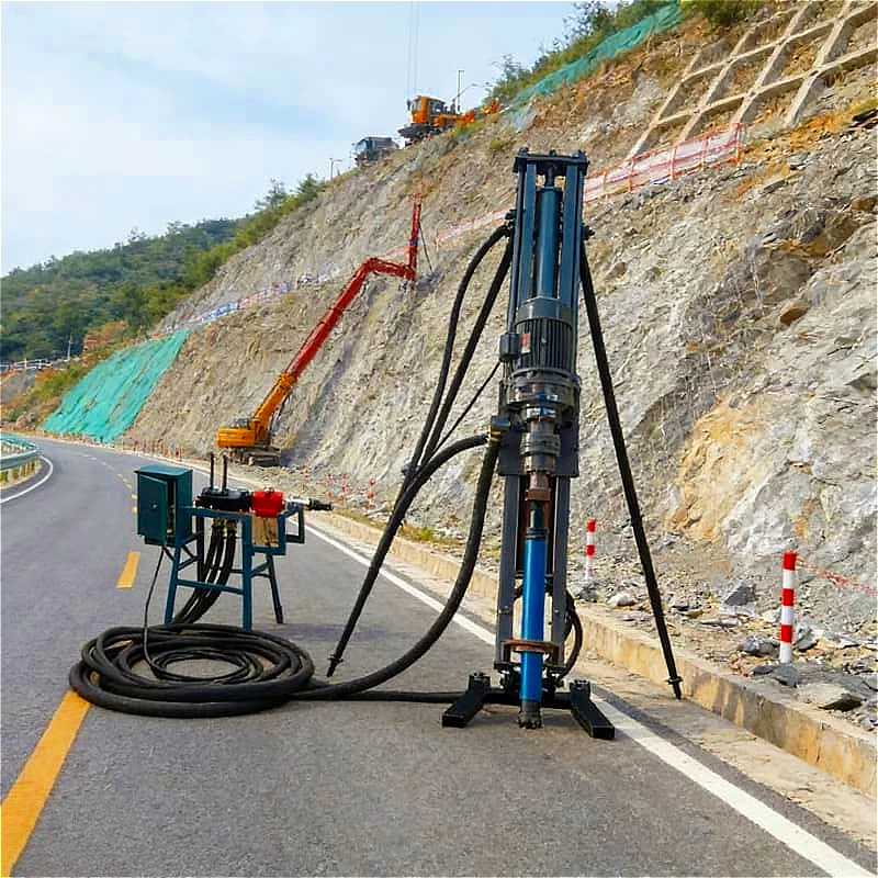 Low Pressure Dth Drill Hammer Rock Drilling Tools for Well Drilling and Mining Blasting Down The Hole Impactor Customized Sale