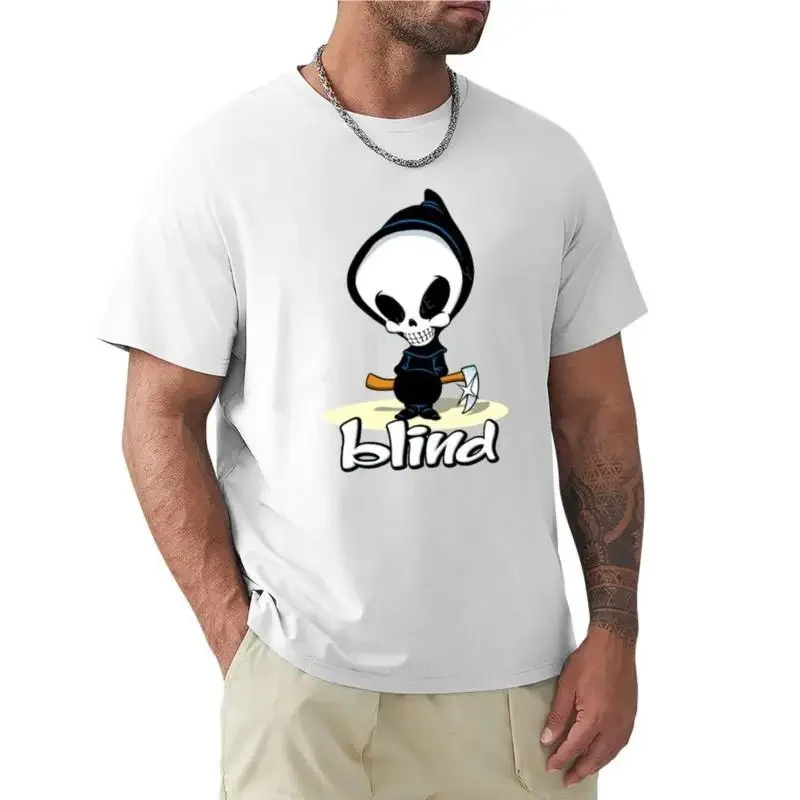 

blind skateboards T-Shirt Short sleeve tee boys white t shirts mens clothes black cotton mens t-shirt hot new arrival round neck