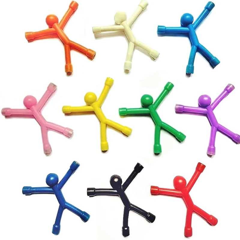 3PCS Novelty Fridge Magnets Funny Mini Man Magnet Toys For Kids Boys Girls Adults Cool Stuff Gifts Refrigerator Door Office Fun