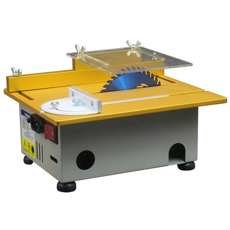 Miniature Table Saw Household Woodworking Handmade Mini Multi-functional Acrylic Cutting Machine DIY Desktop Table Saw