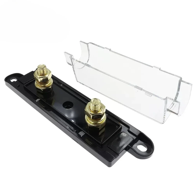 Large Flat Plug Car Fuse Holder Fuse Box Audio Fuse Car  Holder Audio Socket