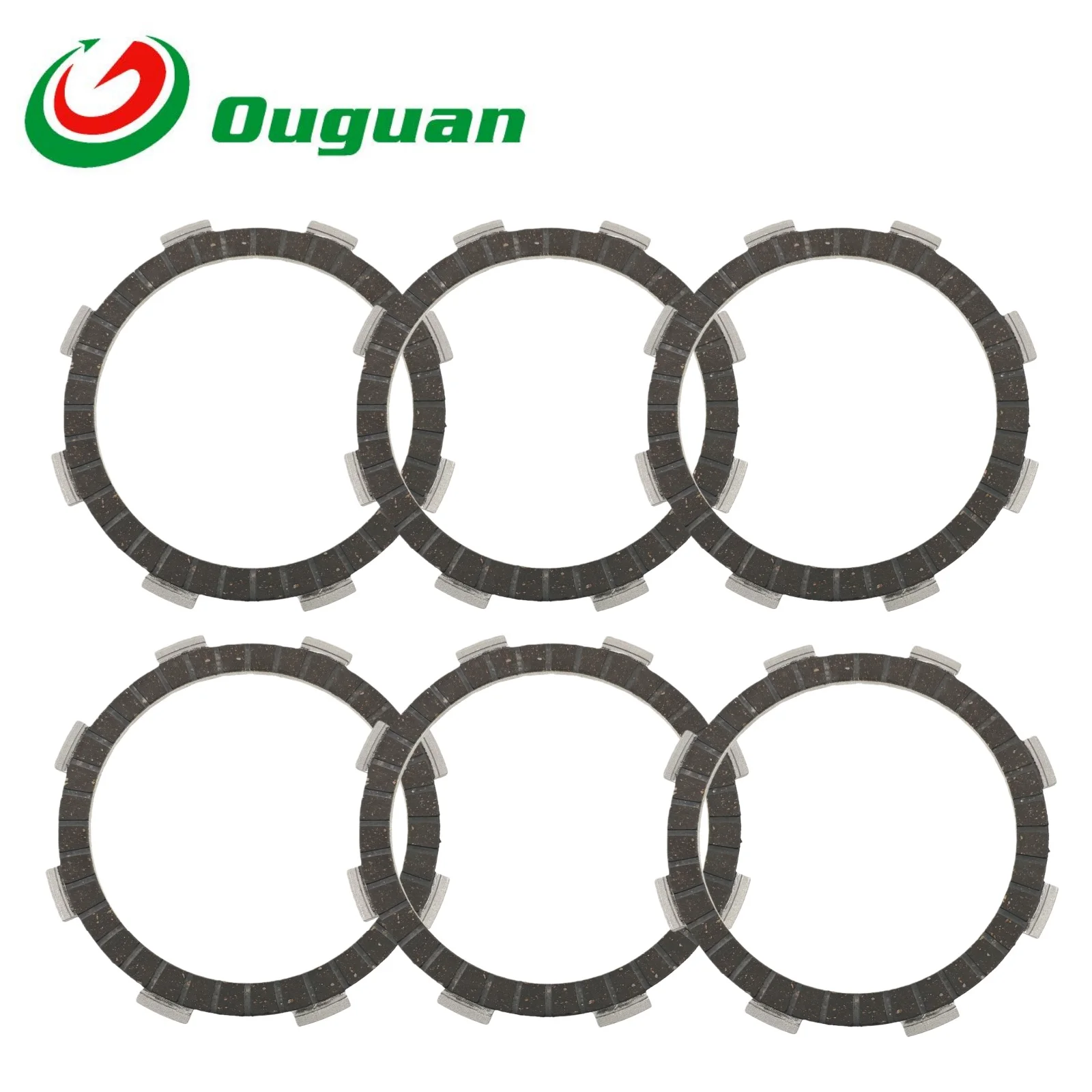 

ouguan for Honda CRF150F CBF125 CBF150 CB125F WH150-2 CRF CBF CB 125 150 125cc 150cc 22202-KTT-900 Clutch Friction Plate Discs