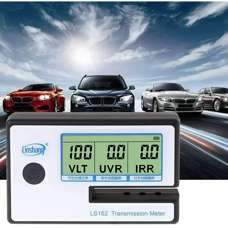 Tint Solar Film Car Transmission Meter Filmed Glass Tester UV IR Rejection Meter Spectrum Tester