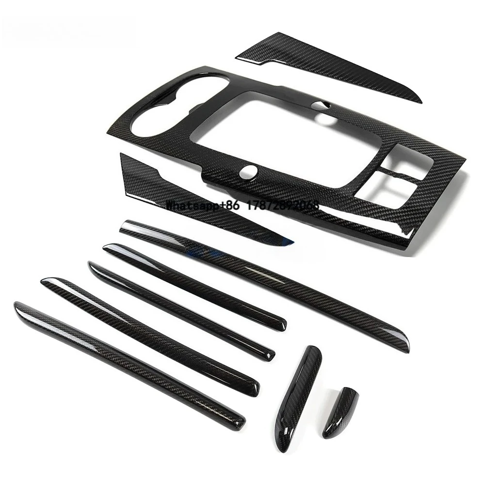 

Car Interior Kits Carbon Fiber Dashboard Center Console Panel Cover Door Strip Trim for A3 8V S3 RS3 2014-2019