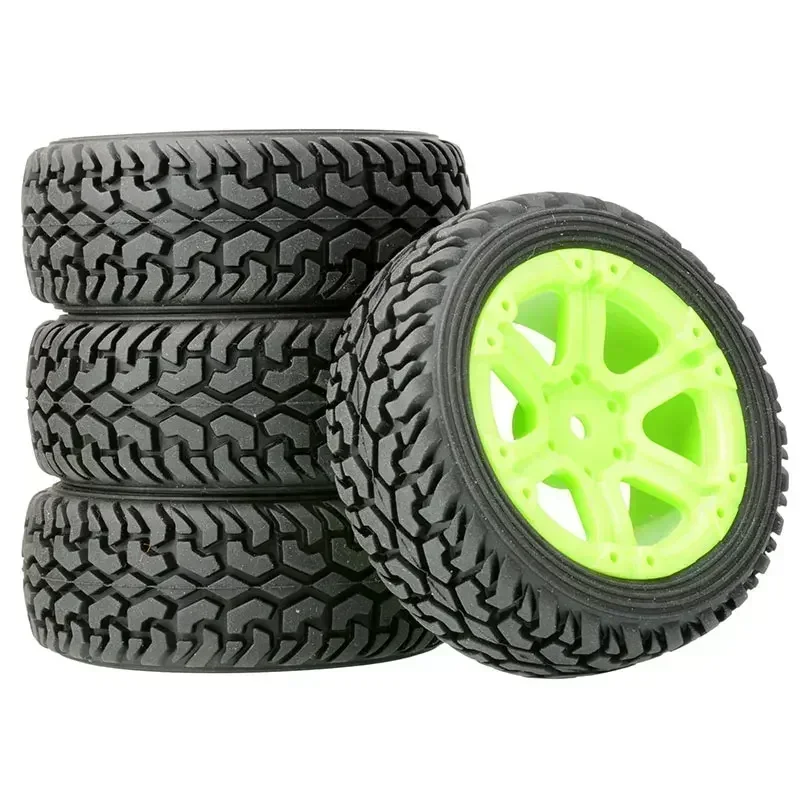 75mm Upgrade Large Tires for 1/10 1/14 WLtoys 144010 144001 124017 Off-Road RC Car Upgrade Spare Accessories Widening Wheels view 6