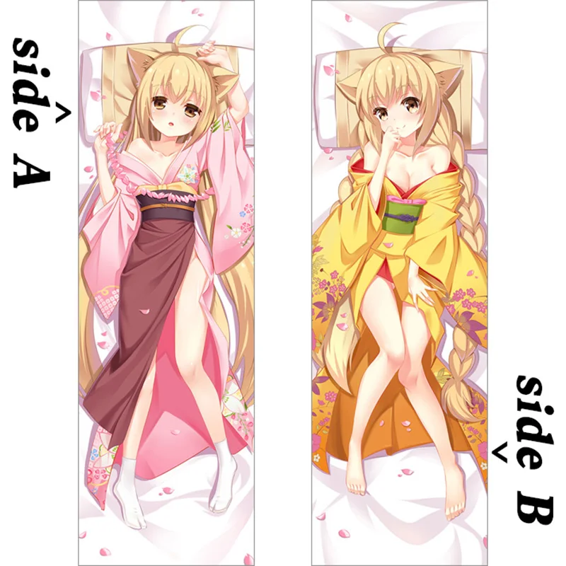 

Konohana Kitan Yuzu Dakimakura Print Life-size Anime Decorating Body Pillow Case Cushion Cover