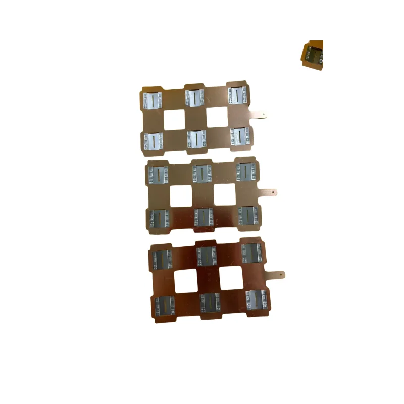 33140 4S3P Copper-nickel Sodium Battery Copper Bus Cell Spacing34.5mm Outdoor Start Power Supply Welding Connection Copper Sheet - Image 4