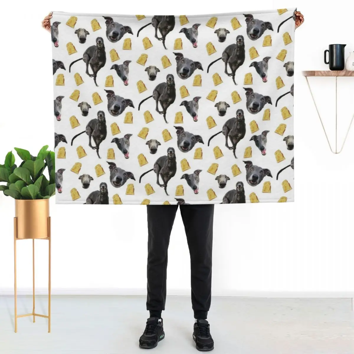 Blue + Toast pattern Throw Blanket Luxury Brand Picnic Vintage For Baby Nap For Sofa Thin Blankets