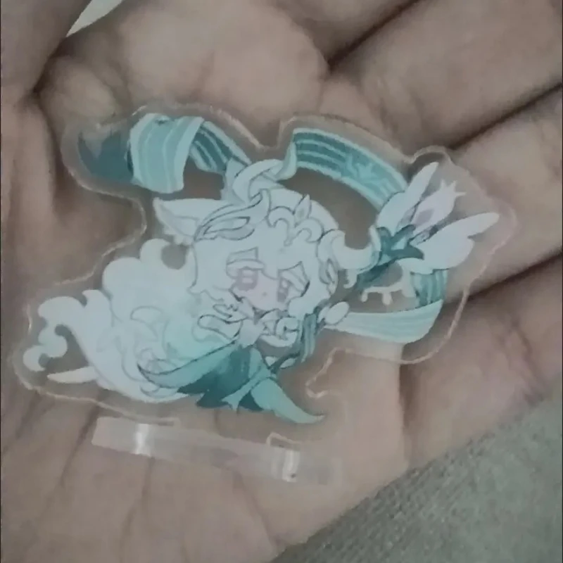 5cm Game Cookie Kingdom Anime Shadow Milk Pure Vanilla Acrylic Stand Model Desktop Cartoon Cosplay Figures Character Props Gifts