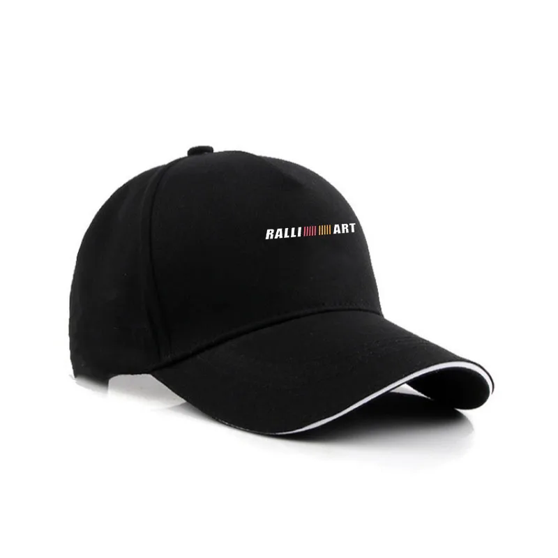 

Car Hats Casual Baseball Caps Sunscreen Cotton Ventilate Hat for MITSUBISHI RALLIART Auto Accessories