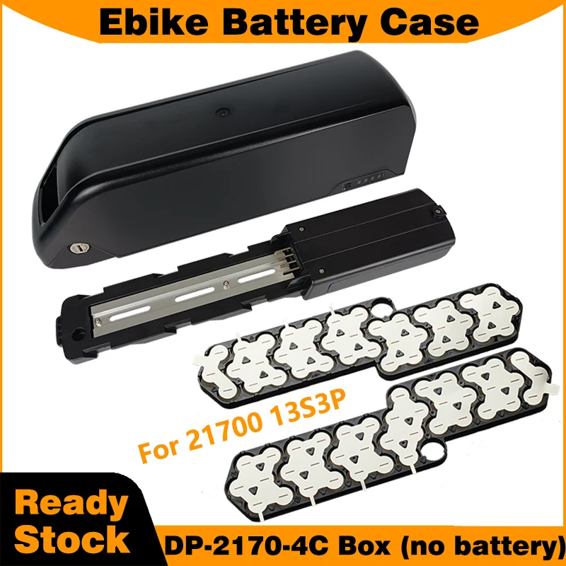 Polly DP-2170-4C E-bike Battery Case 36V 48V for Electric Bike with battery holder to hold 21700 empty box without batter