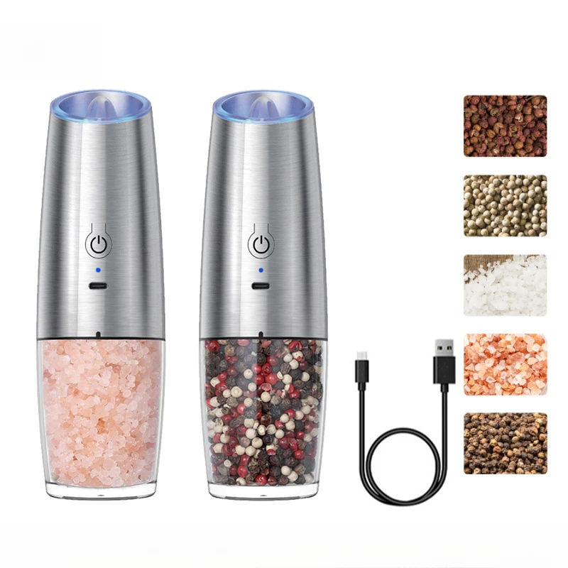 Rechargeable Salt Pepper Grinders 1