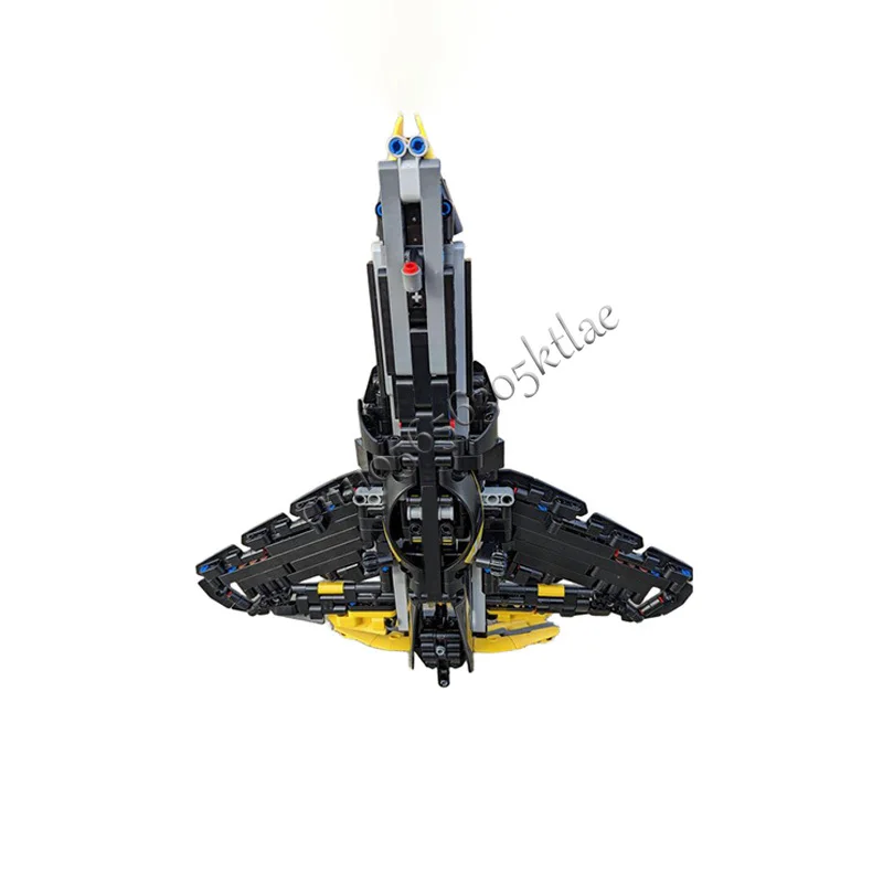 598 ELEMENTÓW MOC Podnośnik Samolotowy Techniczny Model z Klocków Konstrukcyjnych dla Dzieci DIY Zabawki Edukacyjne Prezent na Boże Narodzenie