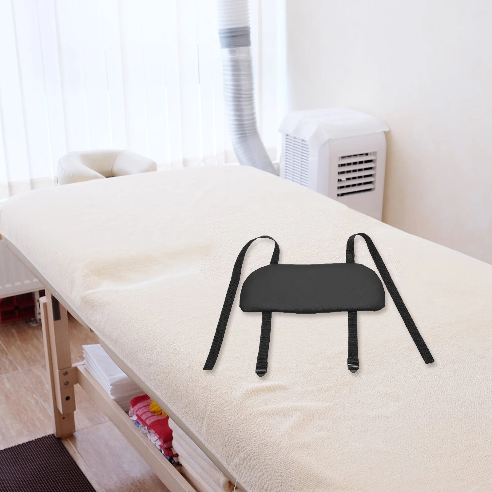 Sandaran tangan meja tempat tidur, aksesori nyaman menggantung Pedal kecantikan portabel Universal rak alat