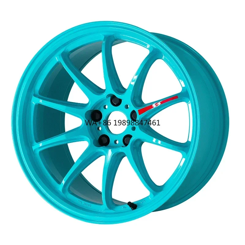Forfor Inch Forged Bright Rainbow Series 16/17/18Inch Alloy Wheels Hub Caps Luxury high-end customization